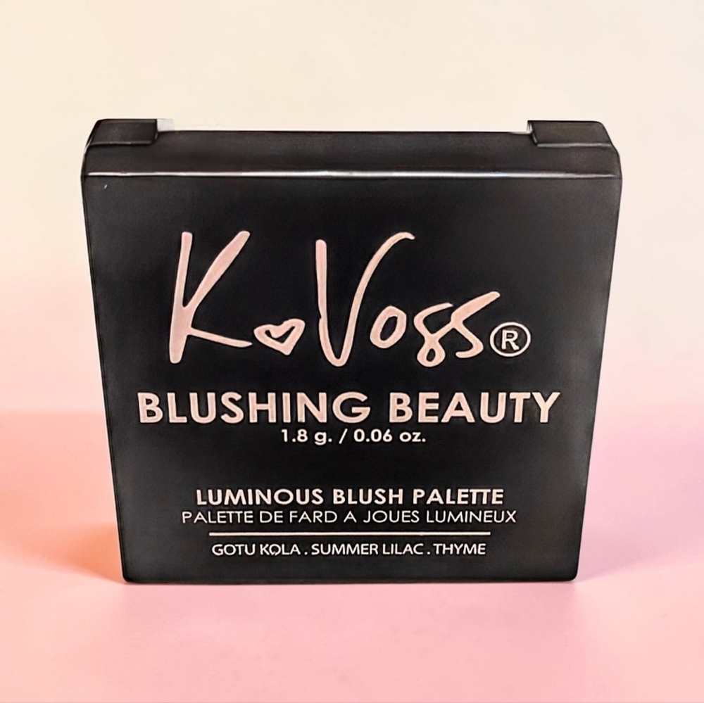 💄Kvoss Blushing Beauty Small Pallet Color "Rosy"